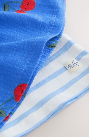 Kids' Ice Cream Cone Embellished Cotton Graphic T-Shirt & Print Skirt Set