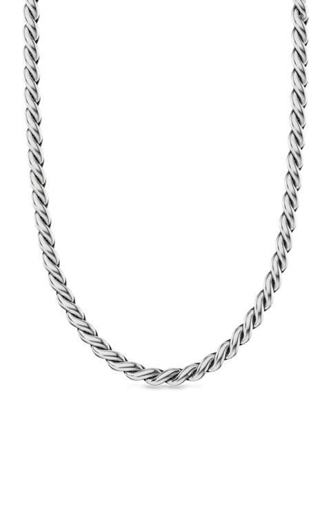 Sculpted Cable Chain Necklace
