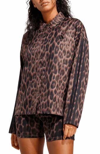 adidas Seasonal Essentials Leopard Print Overshirt