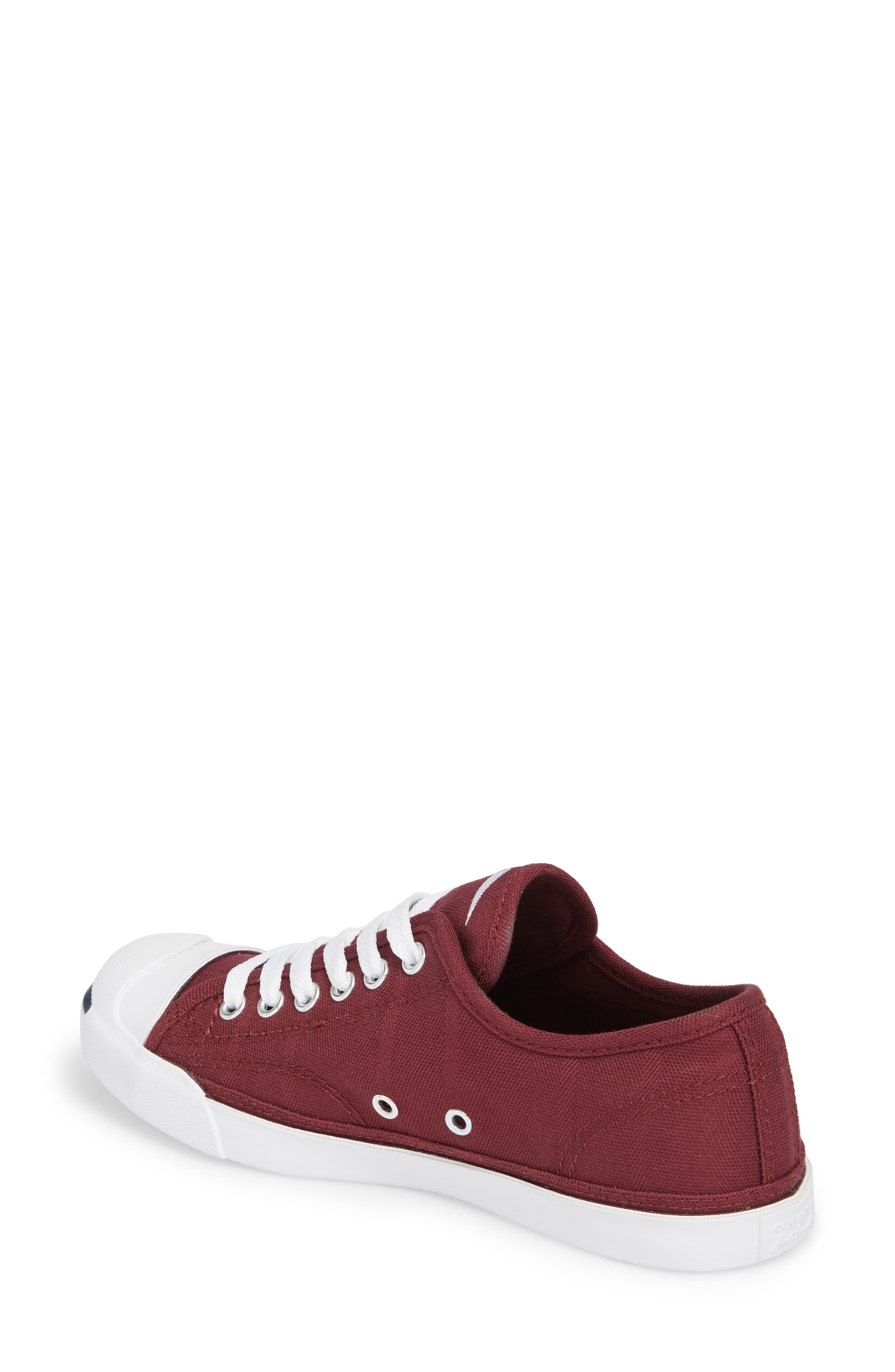 Jack Purcell Low Top Sneaker, Alternate, color, DARK BURGUNDY
