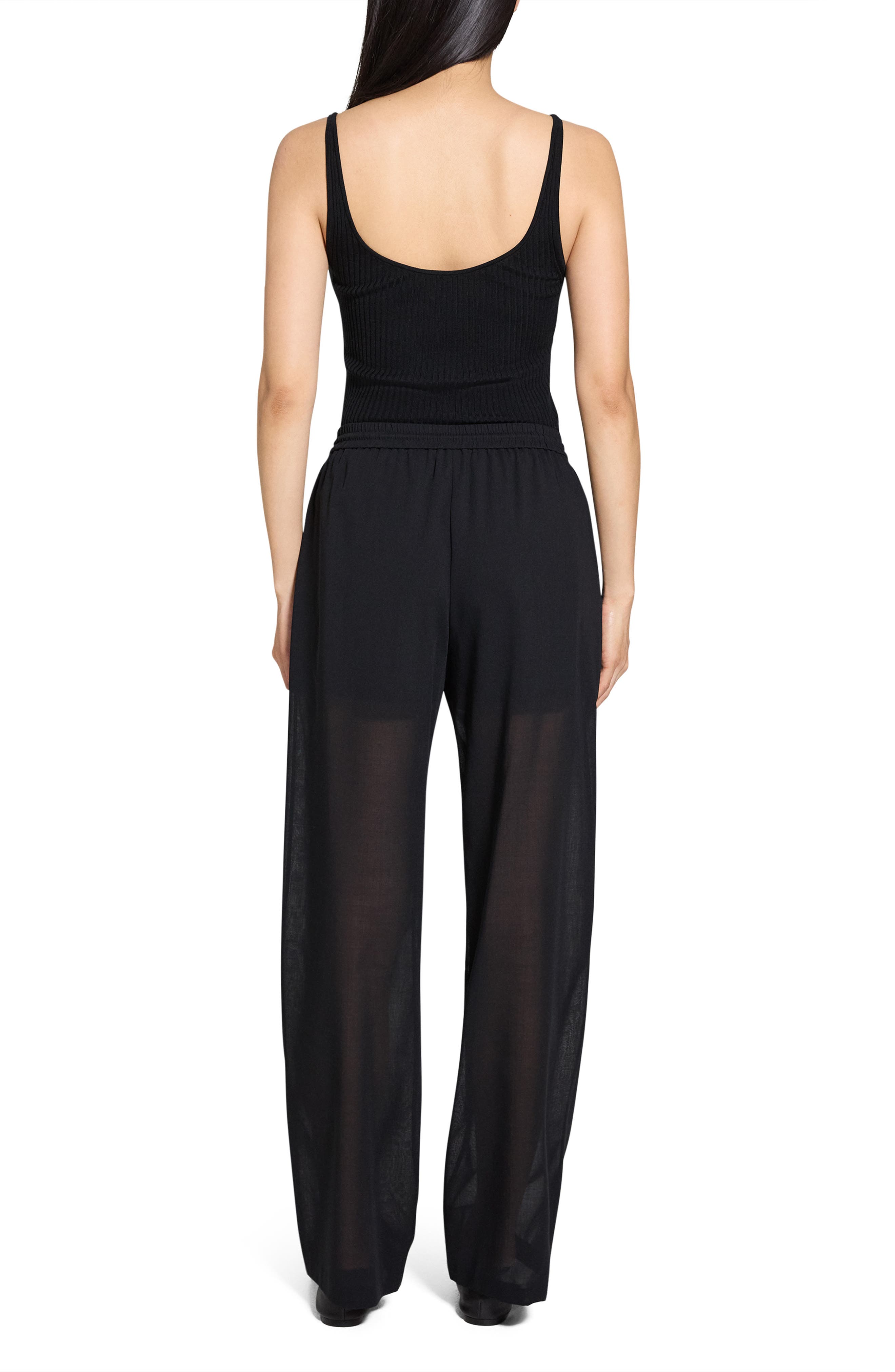 Theory Wool Blend Drawstring Pants | Nordstromrack