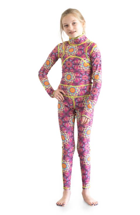 Girls' Full-Body One-Piece Swimsuit - UPF 50+