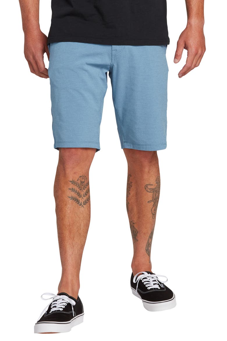Hybrid Shorts, Main, color, BLUE RINSE