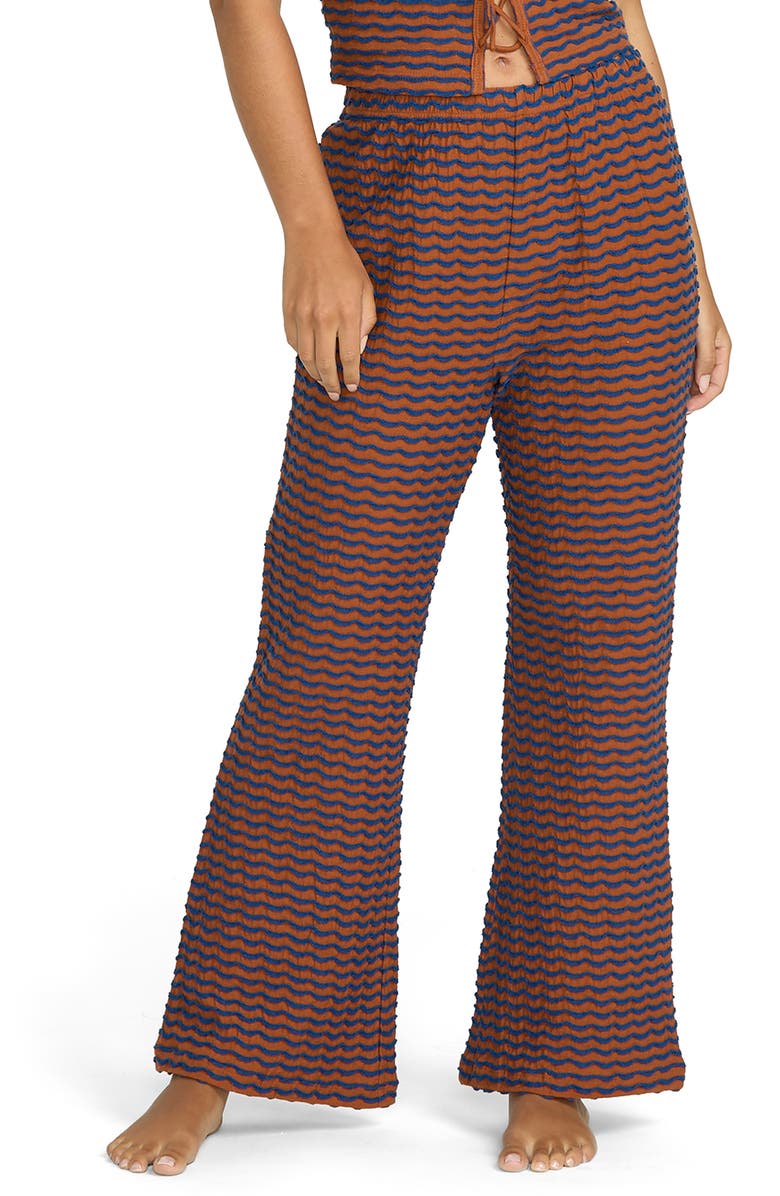 Billabong Hot Tides Flare Pants, Main, color, Sedona