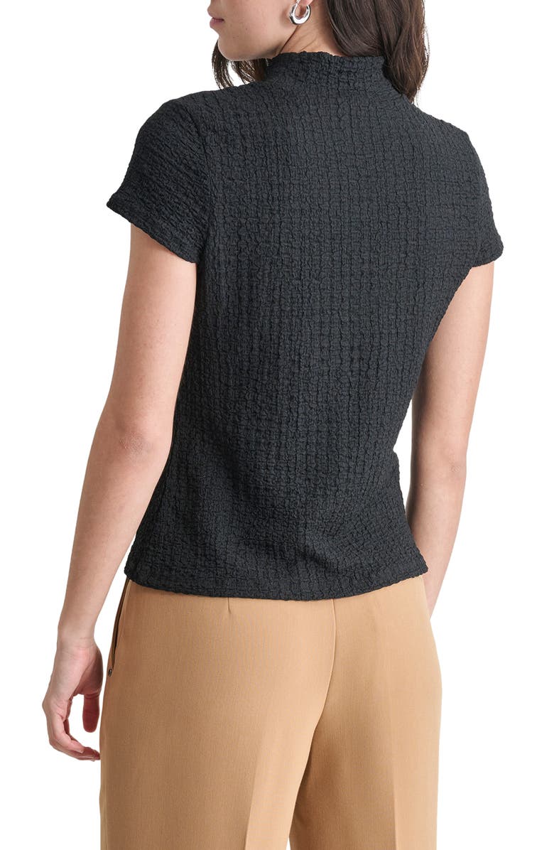 DKNY Pucker Knit Top, Alternate, color, 