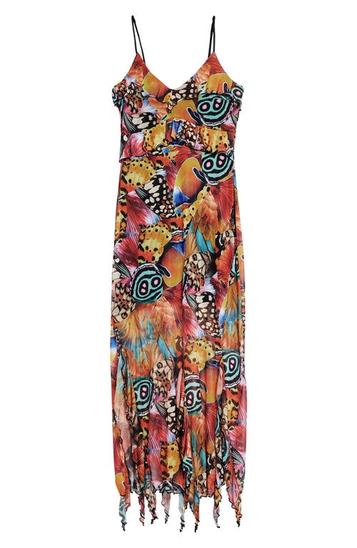 Desigual Allover Print Sleeveless Dress In Multi