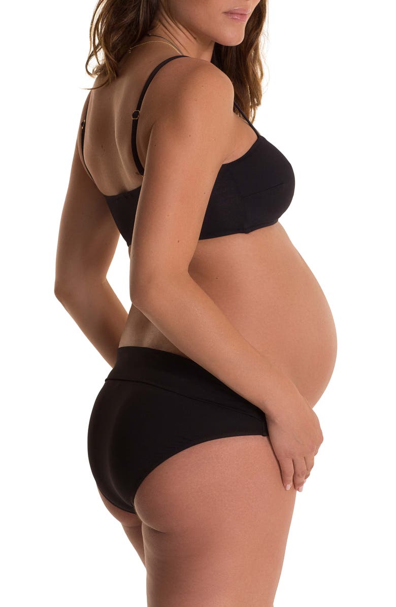 Pez D'Or Ana Bandeau Maternity Bikini Top, Alternate, color, 