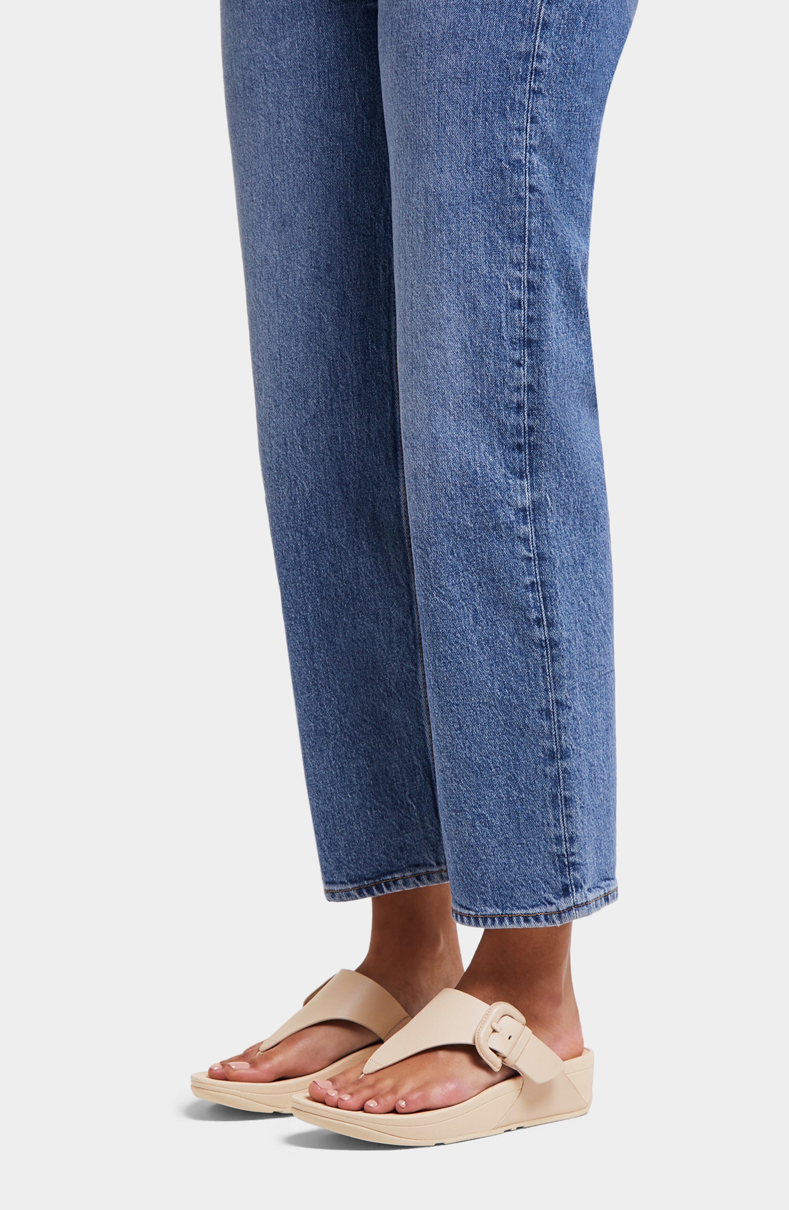 FitFlop Lulu Covered Buckle Wedge Sandal, Alternate, color, 