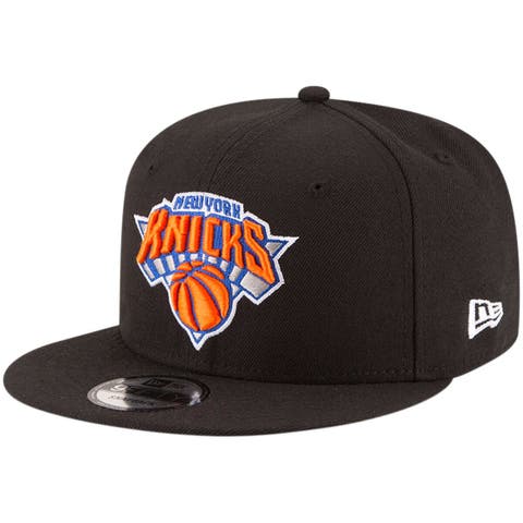 Men's New Era Black New York Knicks Official Team Color 9FIFTY Snapback Hat