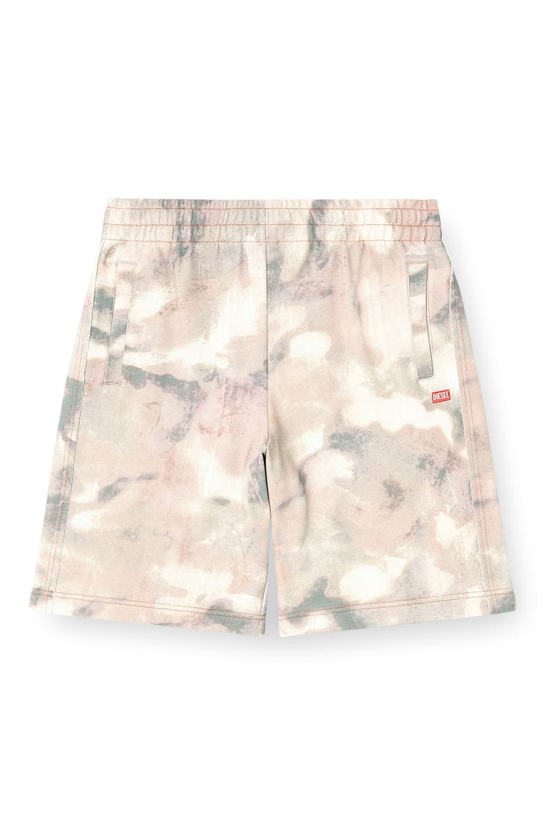 P-Crone-V1 Organic Cotton Fleece Sweat Shorts, Alternate, color, GREEN