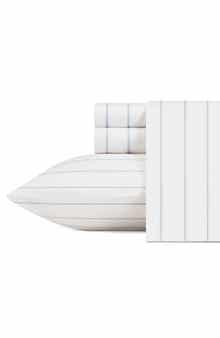 Nautica Skippers Island Blue Cotton Percale Sheet Set
