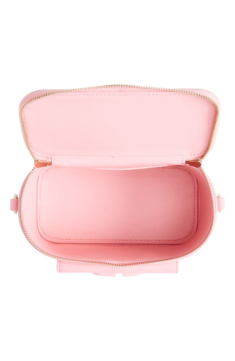 Valentino Garavani Lòco Leather Vanity Case, Alternate, color,