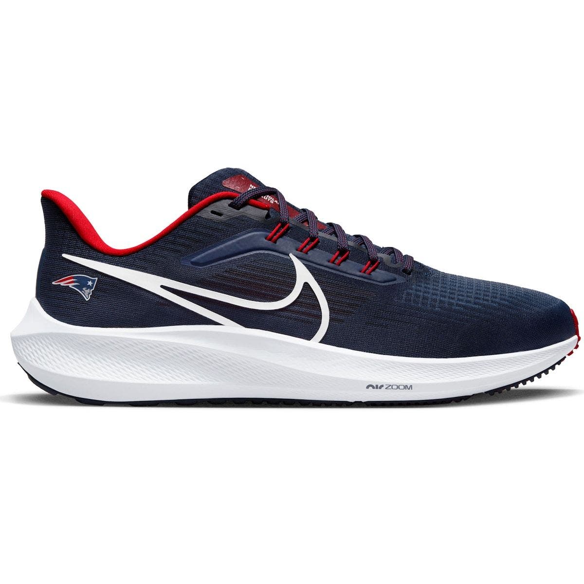 Nike Unisex Nike Navy New England Patriots Zoom Pegasus 39 Running Shoe, Main, color, 