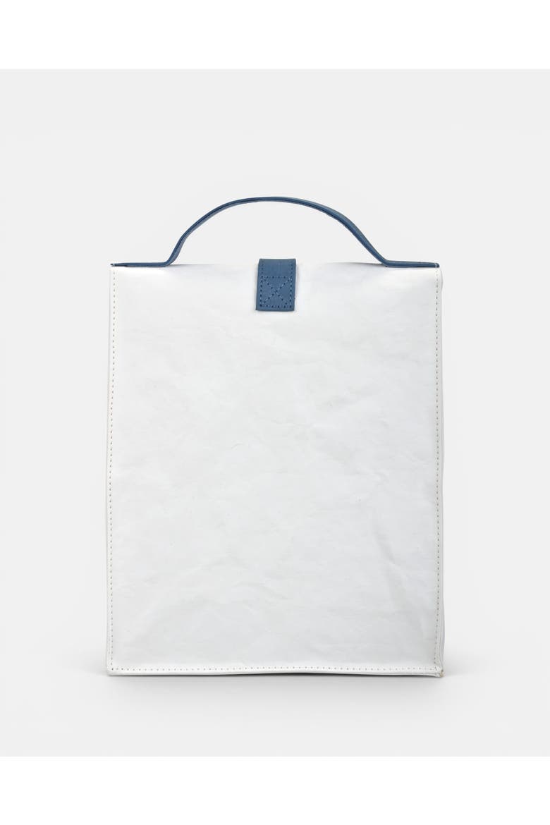 Paper Sack Lunch Cooler, Alternate, color, White