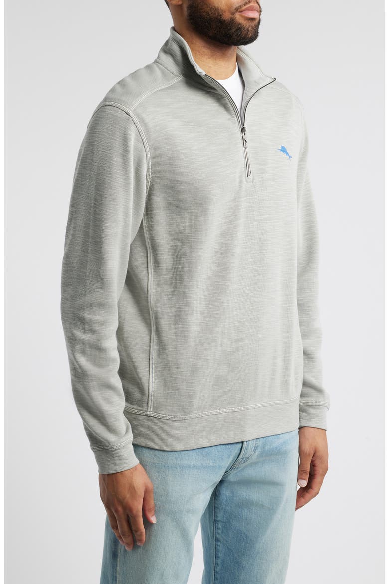Tobago Bay Half Zip Pullover, Alternate, color, SMOKE GREY