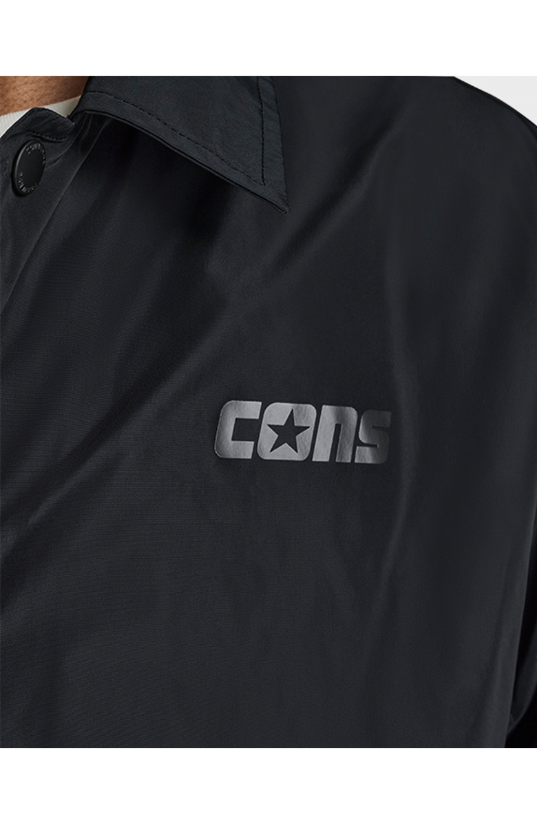 Converse CONS Andover Skate Button Up Jacket, Alternate, color, Converse Black