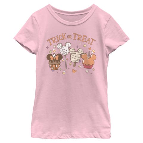 Girls Mickey & Friends Trick Or Candy Treats T Shirt