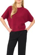 Halogen® Short Dolman Sleeve Sweater