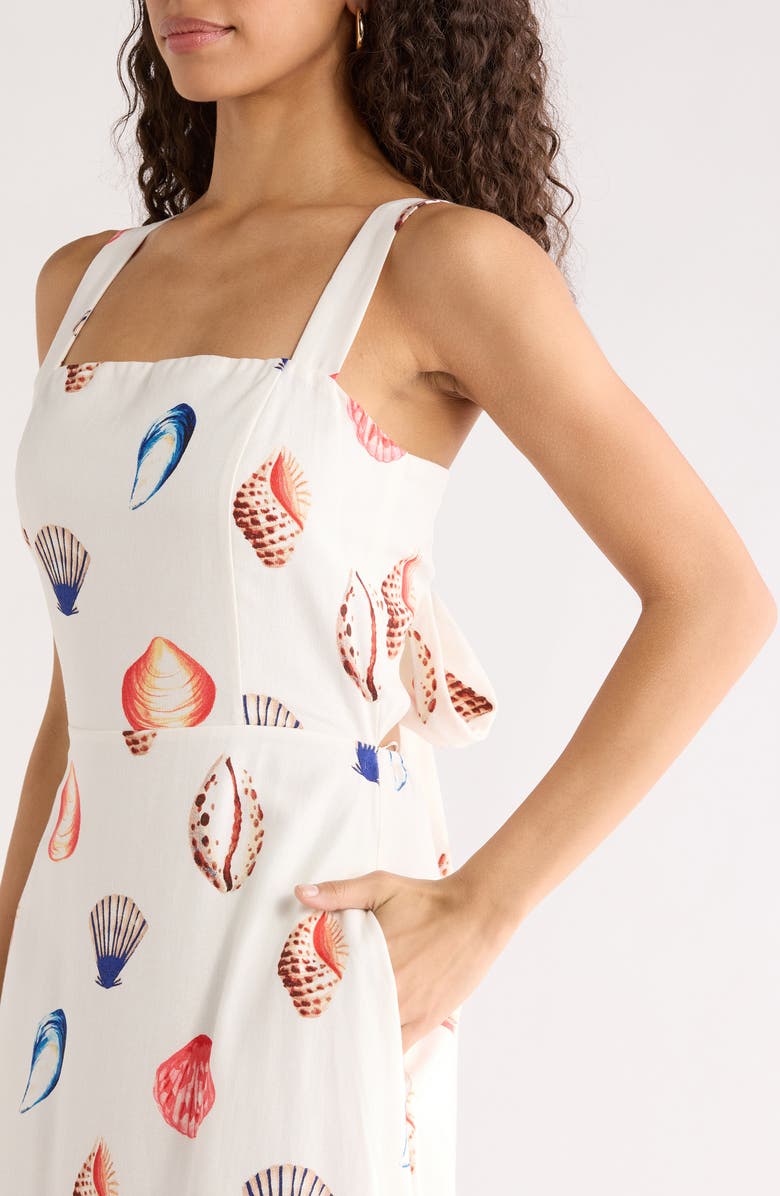 SUGARLIPS Kara Shells Lully Maxi Dress, Alternate, color, 