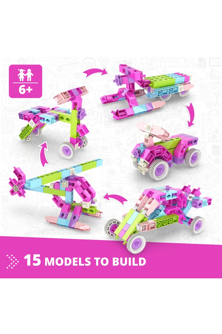 Creative Builder 15In1 Designer Series, Toy Vehicles, Alternate, color, Multicolored