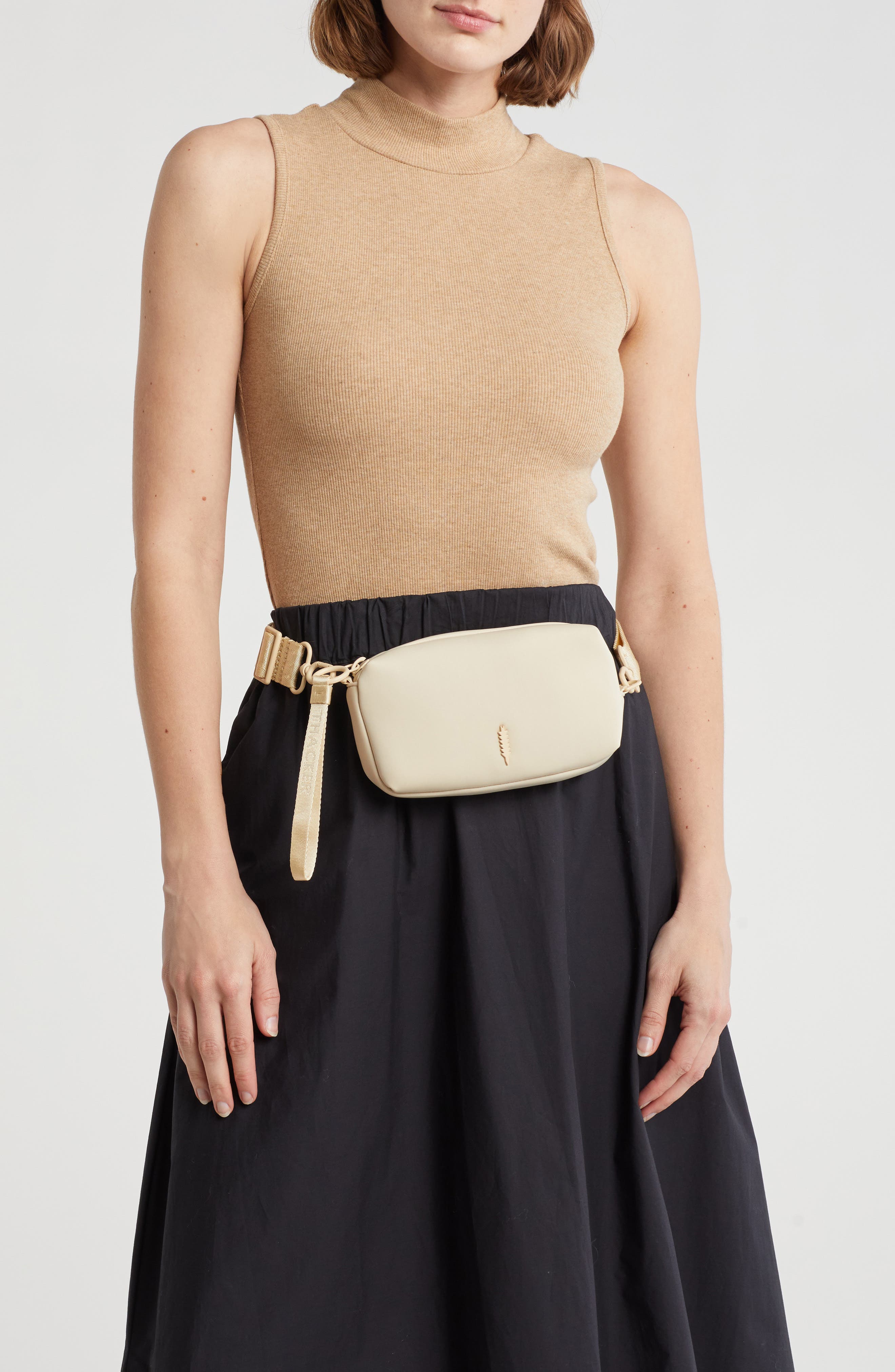 Ella Phone Zip Crossbody Bag, Alternate, color, VANILLA