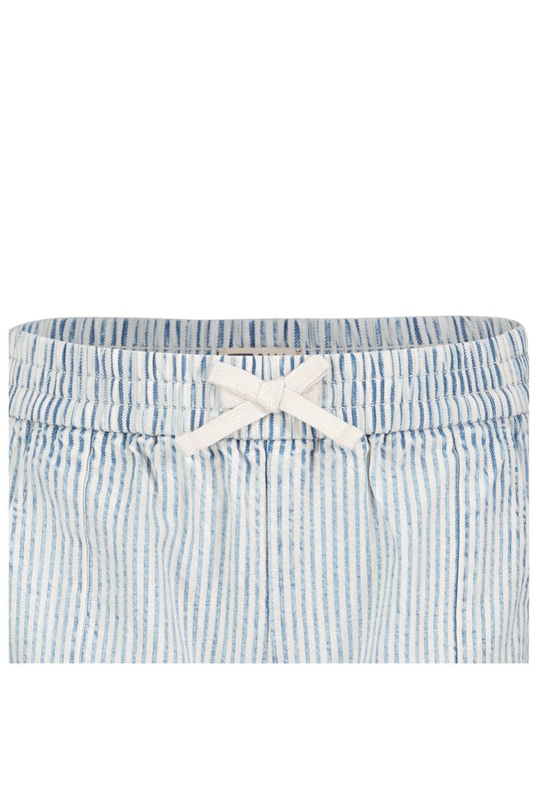 Kids' Mad for You Railroad Stripe Shorts, Alternate, color, ASHLEIGH BLUE