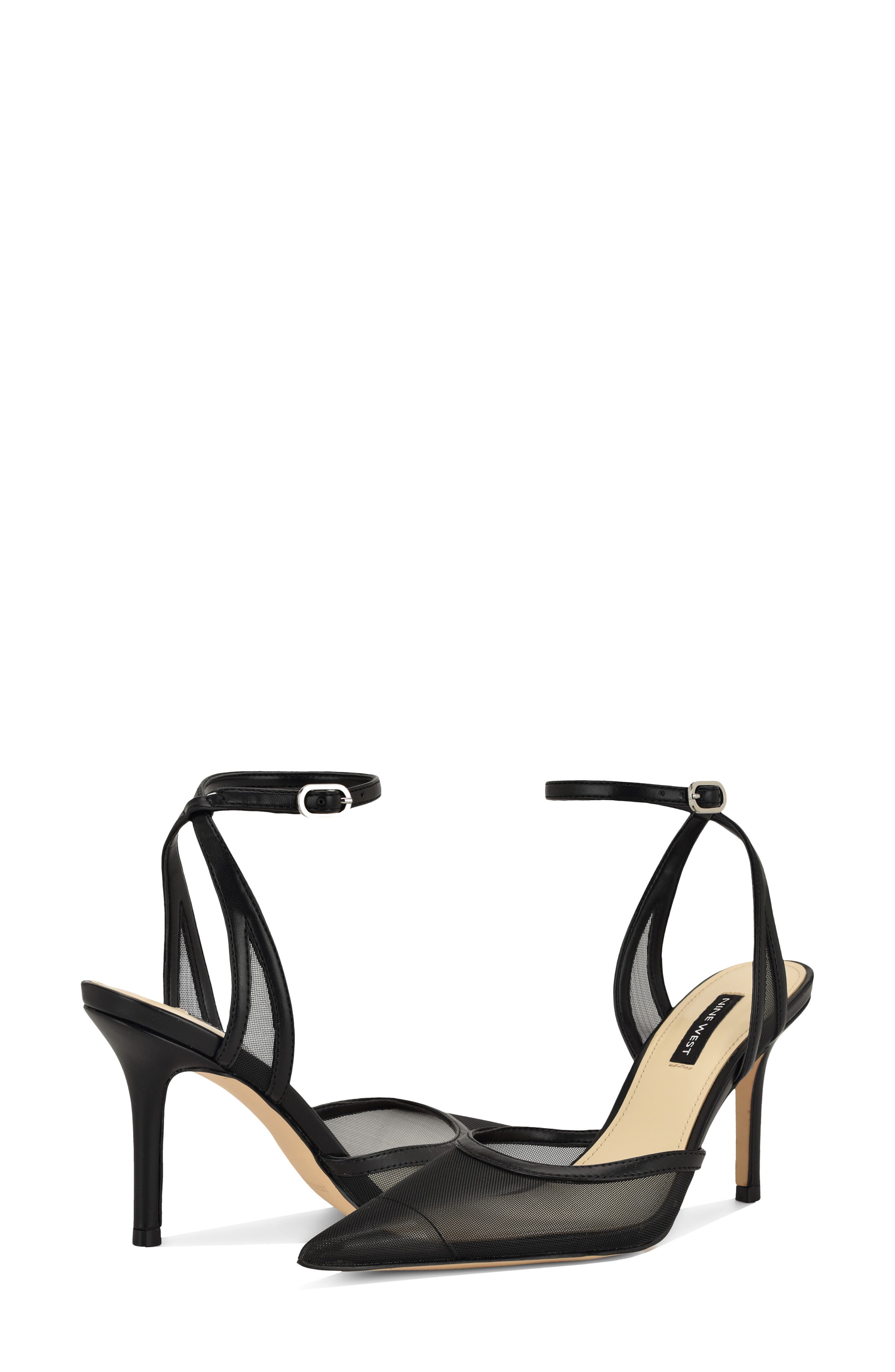 Nine West Gullia Ankle Strap Pump, Alternate, color, 