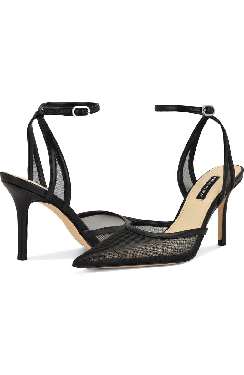 Nine West Gullia Ankle Strap Pump, Alternate, color,