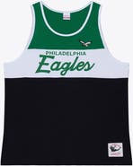Mitchell & Ness Men's Mitchell & Ness  Black/Kelly Green Philadelphia Eagles Head Coach Tank Top