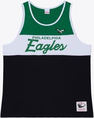 Mitchell & Ness Men's Mitchell & Ness Black/Kelly Green Philadelphia Eagles Head Coach Tank Top