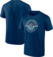 FANATICS Men's Fanatics Branded Deep Sea Blue Seattle Kraken Local T-Shirt