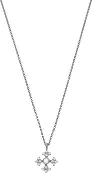 Sethi Couture Arya Diamond Cross Pendant Necklace