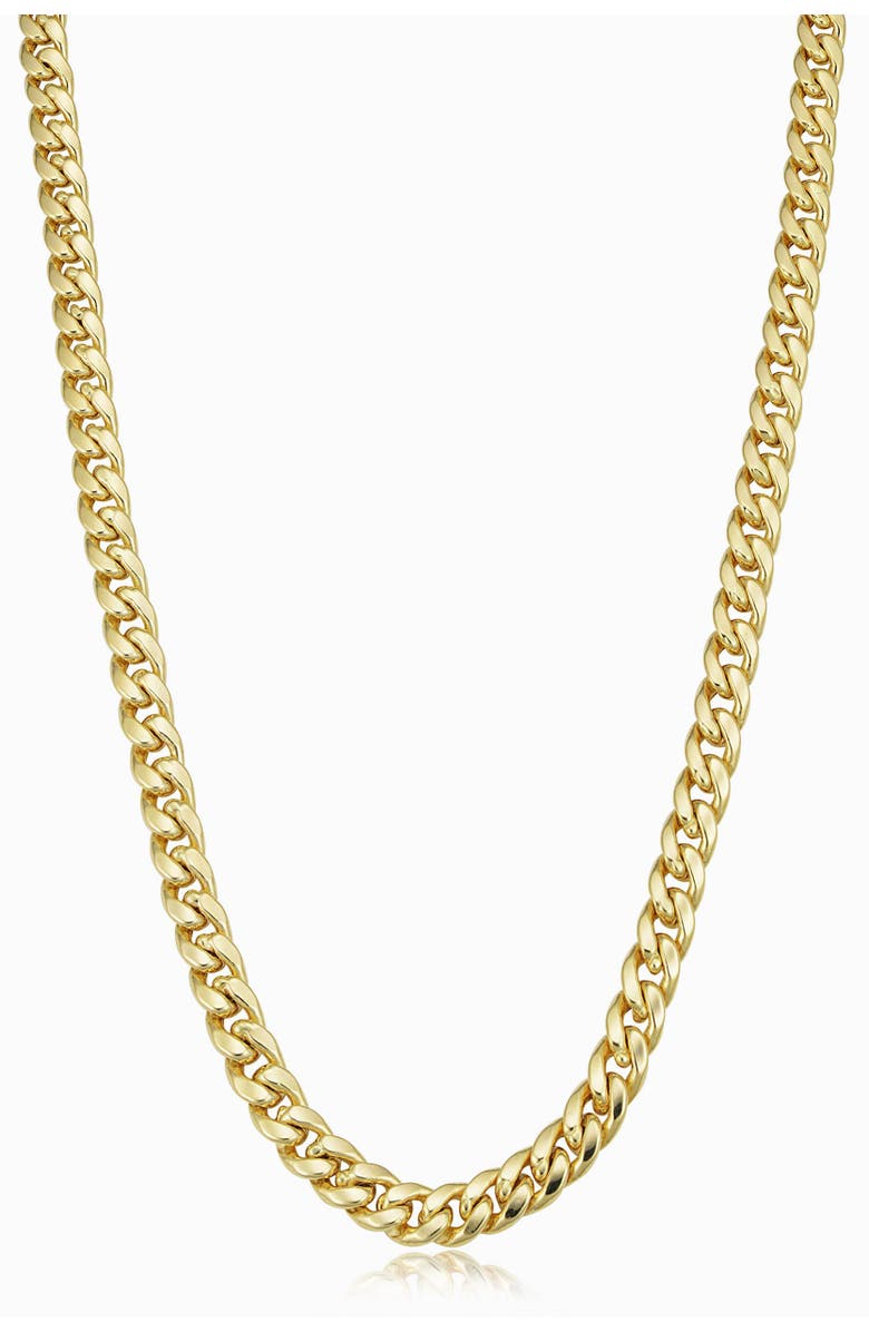 Oradina Men's Estate Cuban Bold Chain in 14K Gold, Main, color, 14K Yellow Gold
