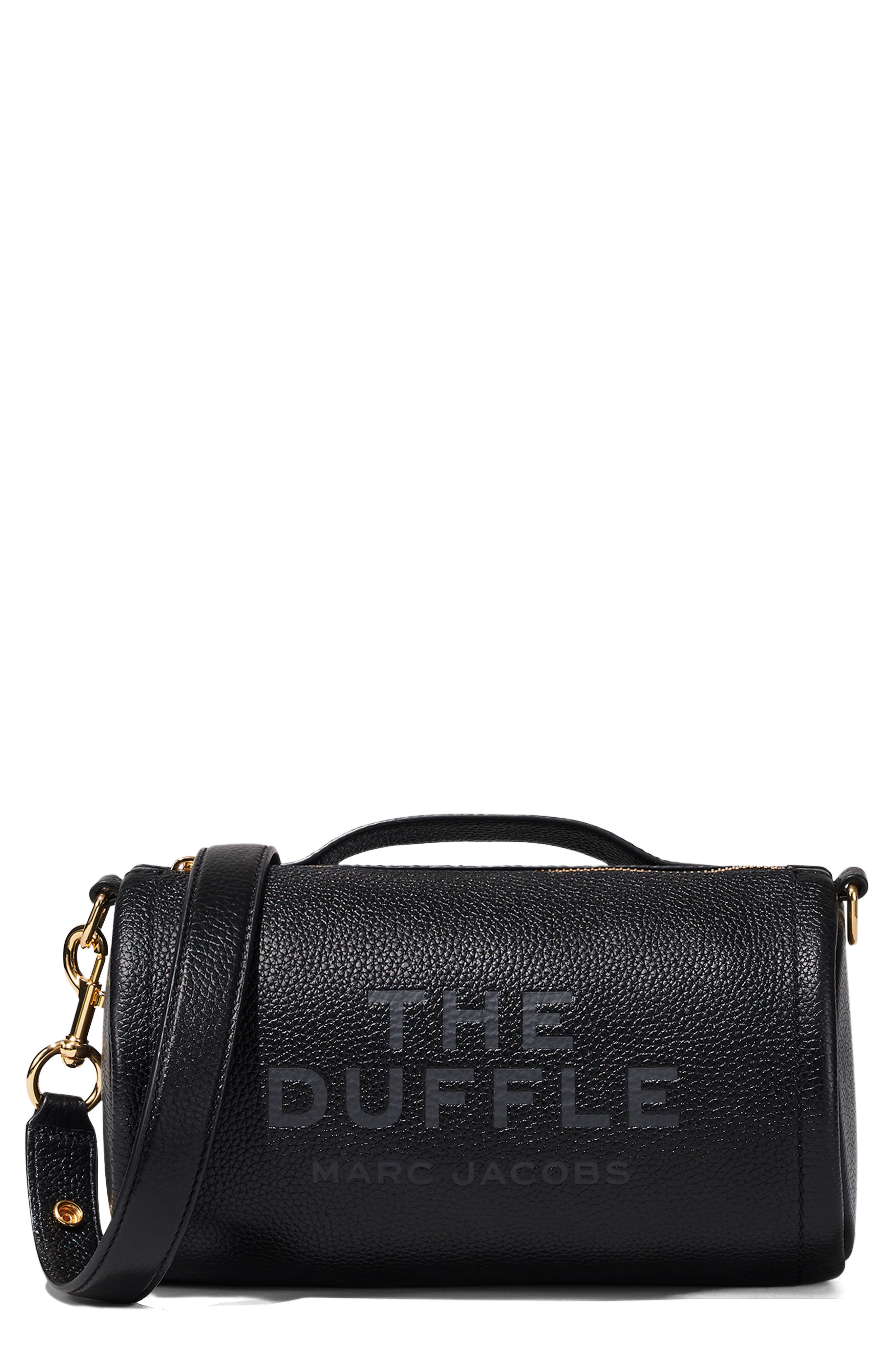 Marc Jacobs The Leather Duffle Bag, Main, color, 