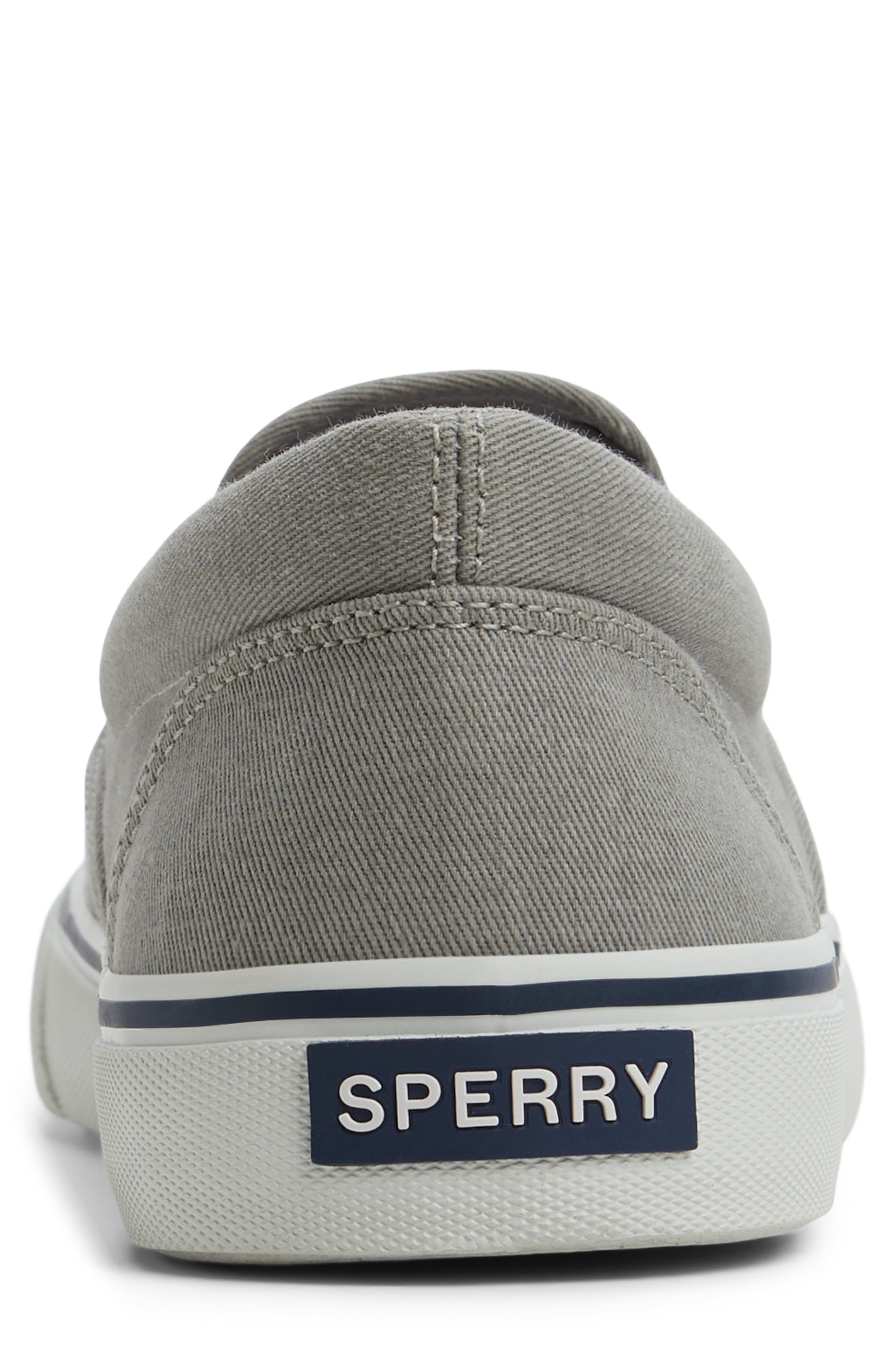 Sperry Striper II Slip-On Sneaker, Alternate, color, Grey