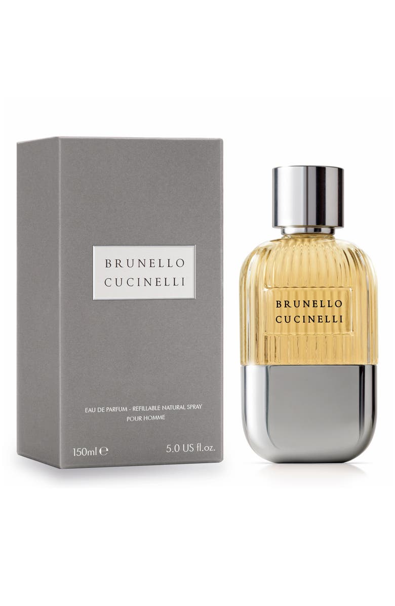 Brunello Cucinelli Pour Homme Refillable Eau de Parfum, Alternate, color, Regular