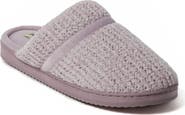 DEARFOAMS Serena Marled Chenille Scuff House Slipper