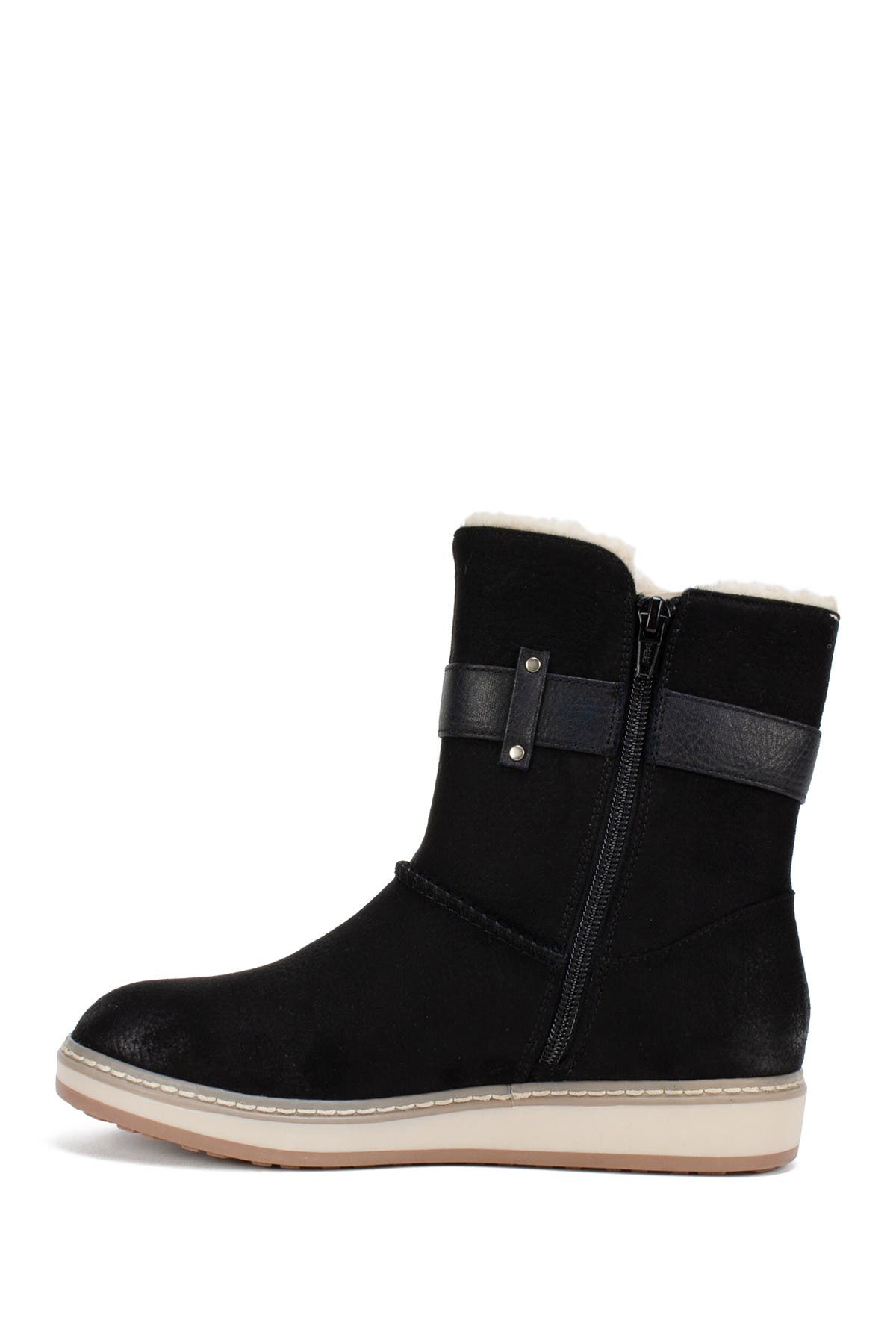 White Mountain Footwear Taite Faux Shearling Lined Boot, Alternate, color, 