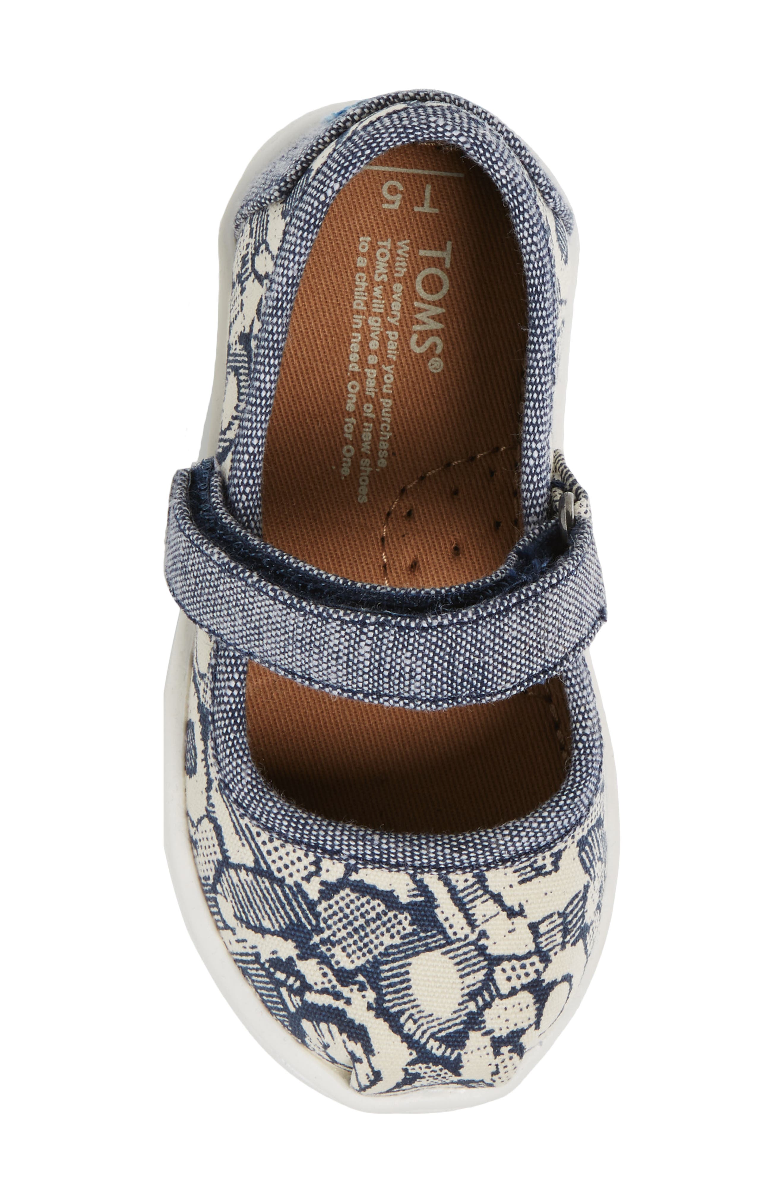 TOMS Floral Camo Mary Jane, Alternate, color, 