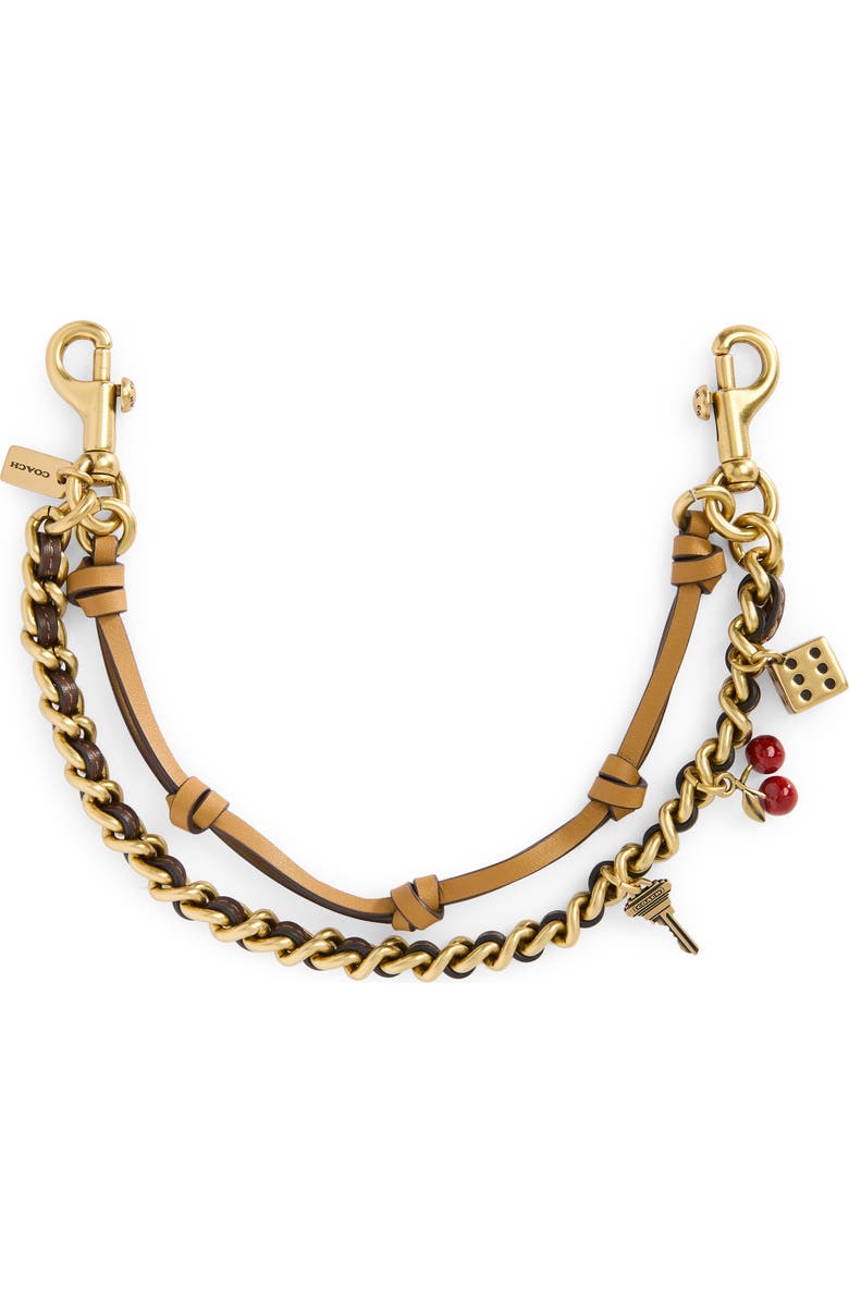 COACH Swag Bag Charm, Main, color,