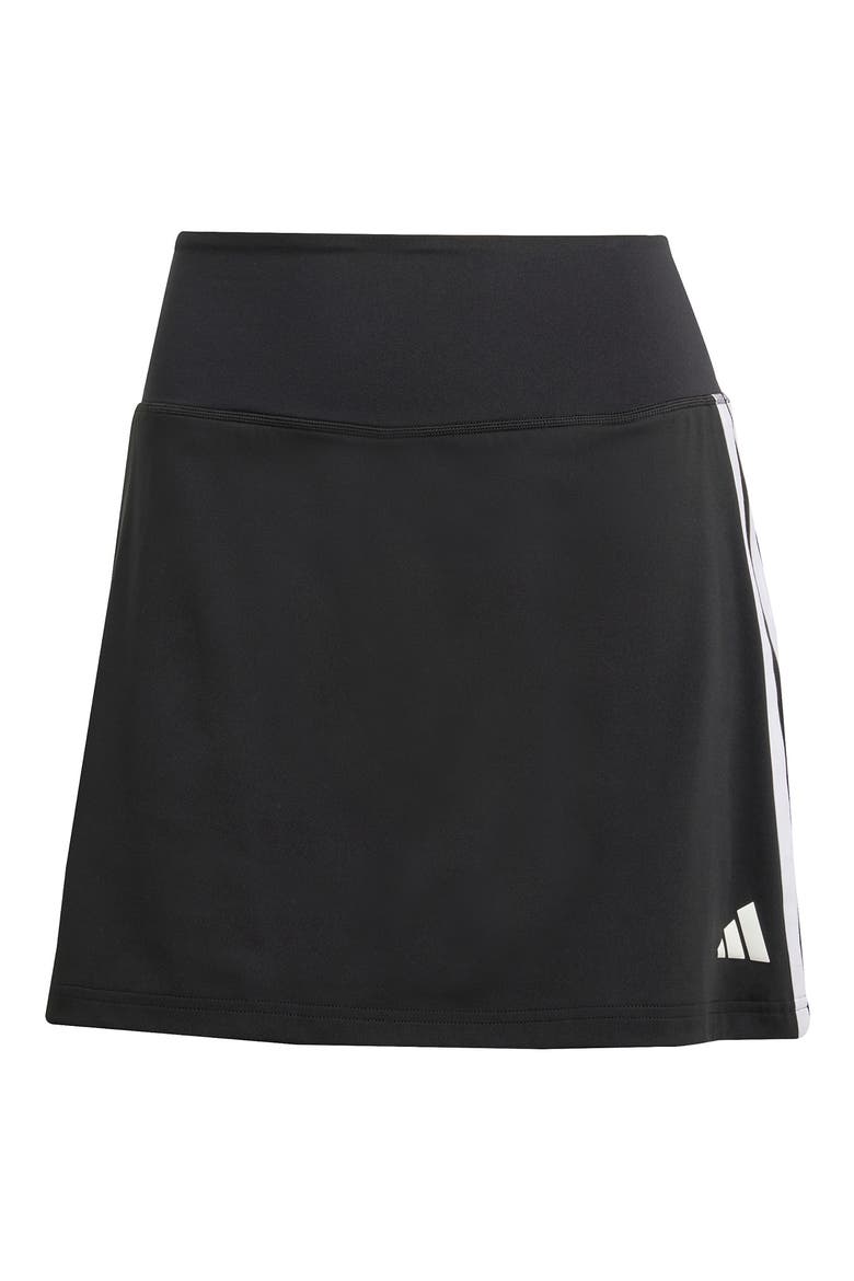 3-Stripe Skort, Alternate, color, BLACK/ WHITE