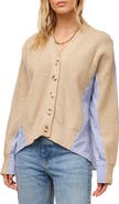 FIFTEEN TWENTY Celine Mixed Media Cardigan