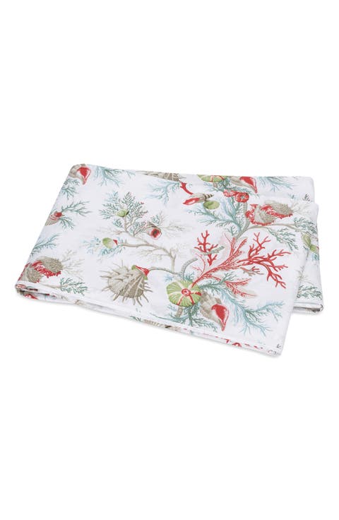 Del Tesoro 500 Thread Count Cotton Percale Flat Sheet