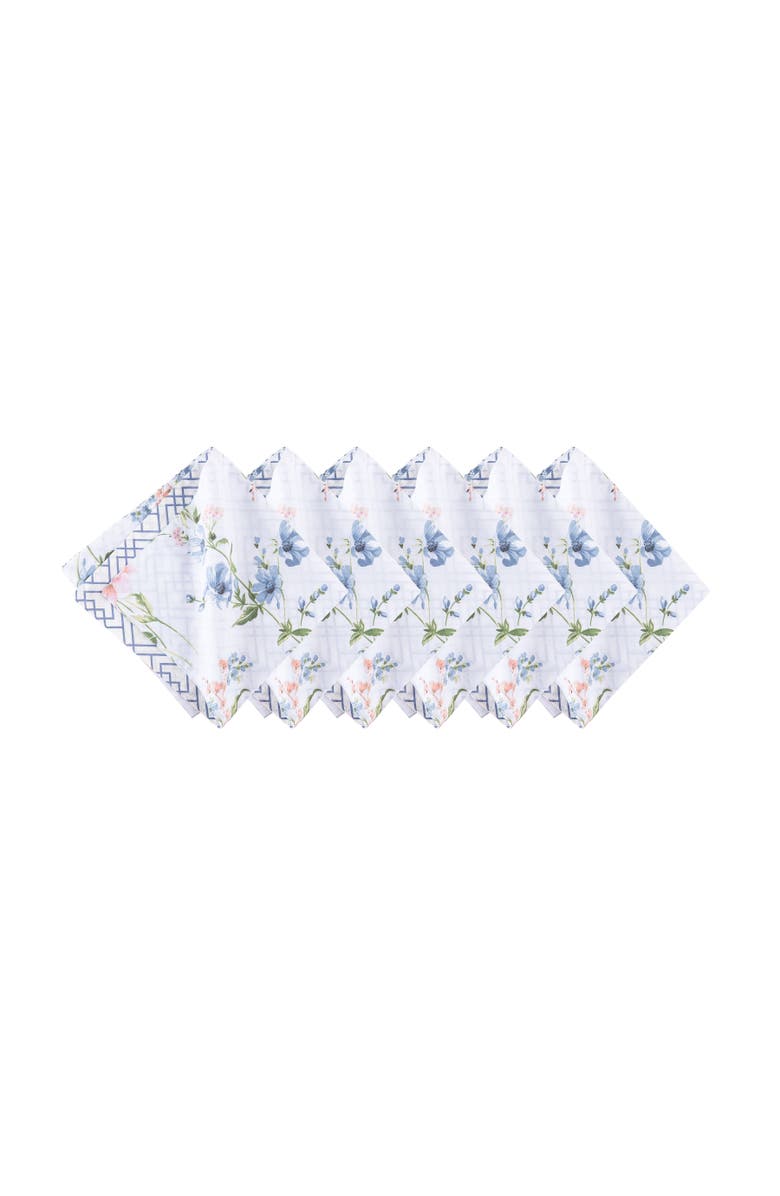 C&F Home Cynthia Napkins Set of 6, Main, color, Blue
