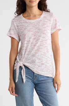 Bobeau Side Tie T-Shirt