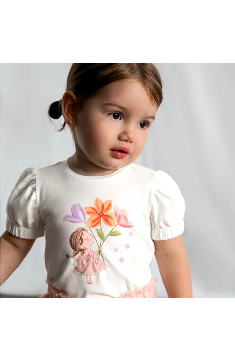 Mayoral Doll T-Shirt, Alternate, color, White