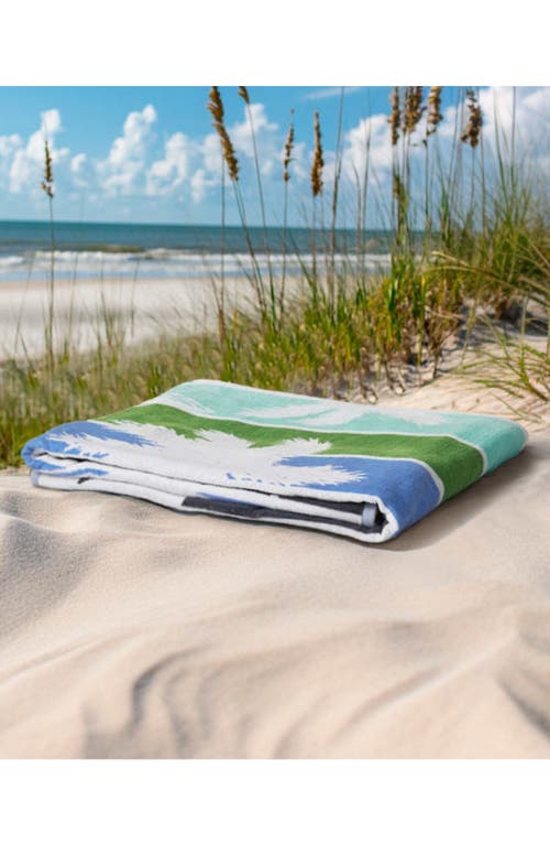 Lucky Brand Surf Stripe Cotton Beach Towel