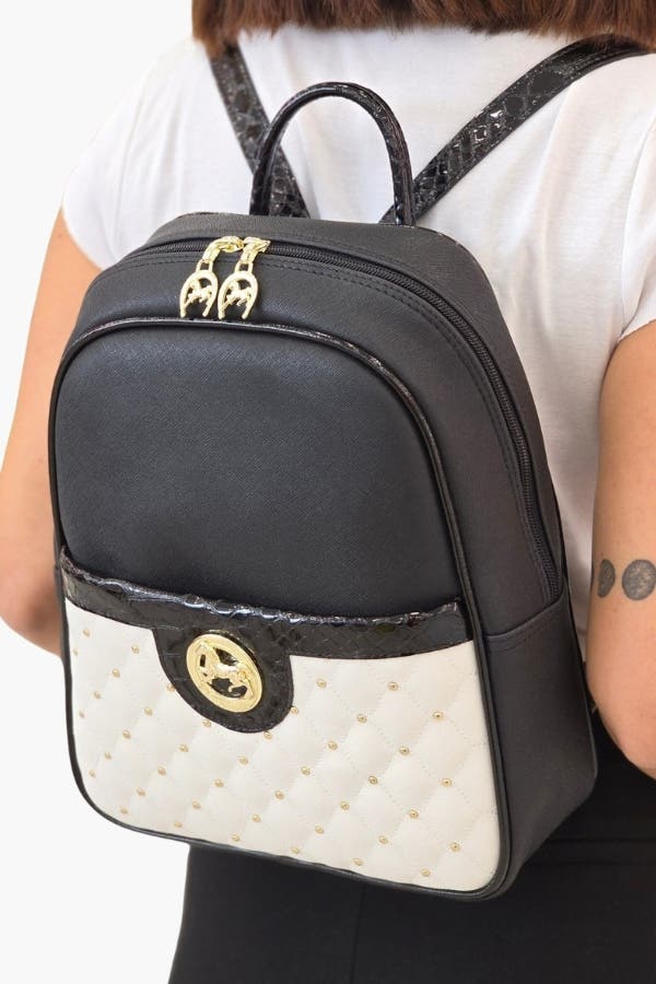 Craft 538 Backpack, Alternate, color, Black / White