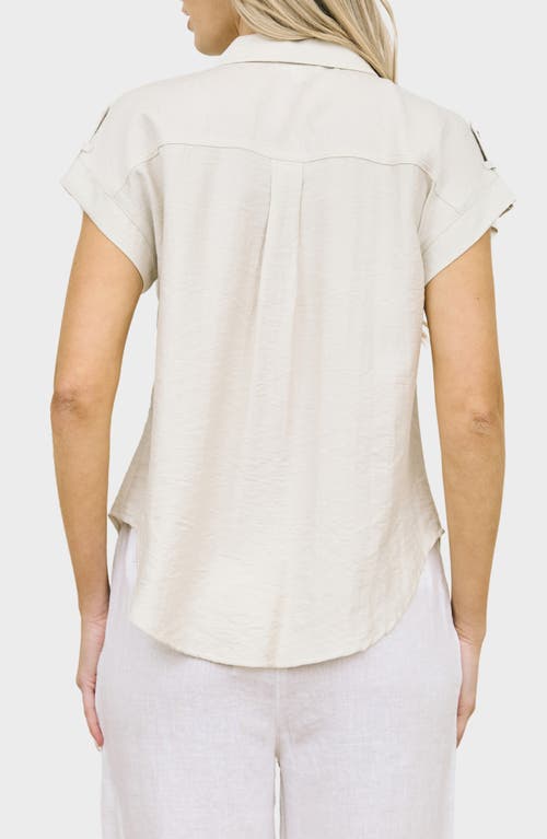 BLU PEPPER BLU PEPPER SHORT SLEEVE BUTTON-UP SHIRT 