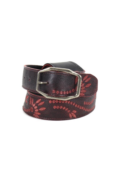 Bed Stu Mohawk Belt In Black